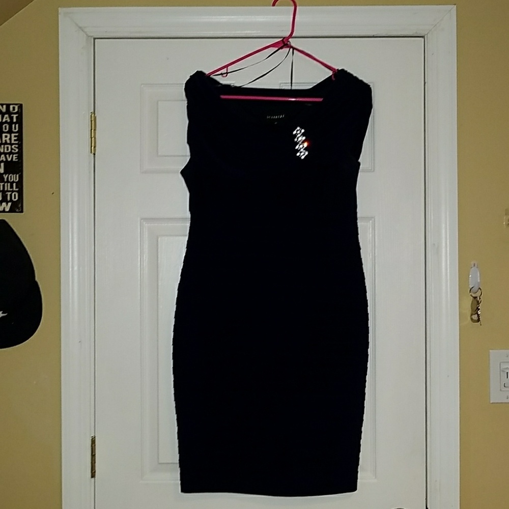 Navy blue dress